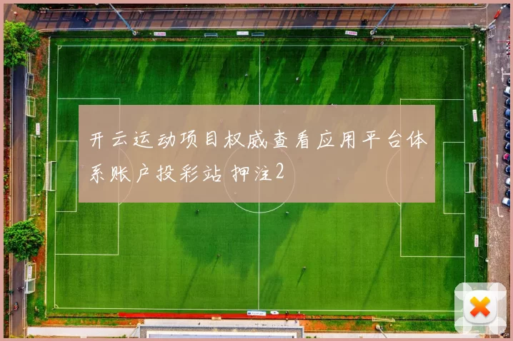 开云运动项目权威查看应用平台体系账户投彩站 押注2